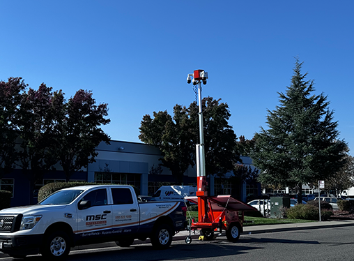  Security Camera Trailer Angwin, CA