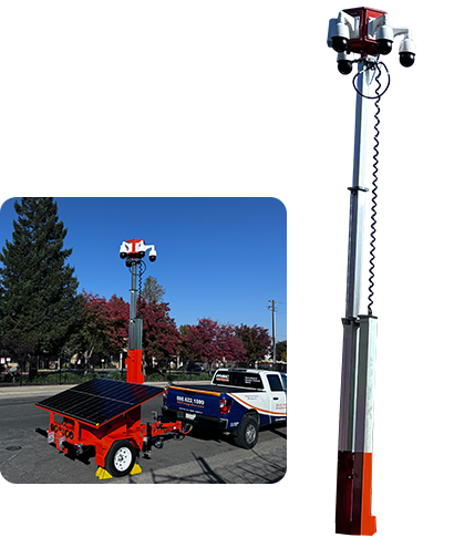 Remote Surveillance Trailer Carnelian Bay, CA